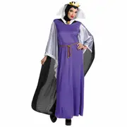 Evil Queen Deluxe Disney Snow White Story Book Week Womens Costume L 12 - 14