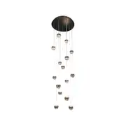Delessi Messina 15LT Spiral LED Pendant Light - Tri-Colour