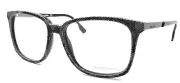 Diesel DL5116 005 Unisex Eyeglasses Frames 53-16-145 Grey Pattern Denim / Black