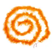 1 Pcs 6.6 Ft Feather Boas Feather for DIY Craft Sewing Trim Party Home Orange