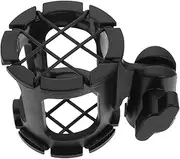 UPKOCH Durable Vibration Microphone Holder Rack Mic Stand Support Stable and Wear Resistant Plastic Design Compatible with Microphones for Recording and Live Streaming