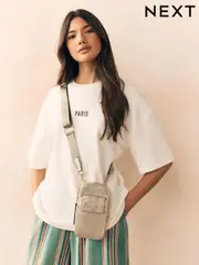 Gold Cross-Body Phone Bag (AY2854) | $41