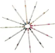12 Grey Bronze Eyeshadow Stick Set Jumbo Eye Pencil Waterproof Eyeliner Pen Big Eye Makeup