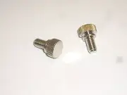 WORKMAN KN6X 6mm METAL REPLACEMENT RADIO SIDE SCREW KNOBS 2PC SET