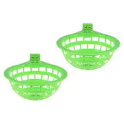 2 Pcs Canary Nesting Material Bird Parrot Sleeping Bed