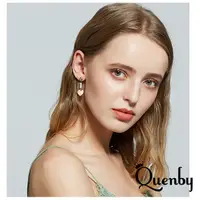 在飛比找Yahoo奇摩購物中心優惠-Quenby 送禮 母親節 韓系平價飾品 甜心少女感帶珍珠耳