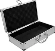 HOUDERCO Portable Toolbox Aluminum Case Medicine Storage Box Carrying Suitcase Luggage