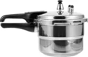SHOWERORO Stove Top Pressure Cooker High Pressure Pot for Gas Induction Stoves Versatile Kitchen Cooking Tool for Steaming Braising and Soups for Home Chefs