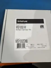 InVue MS1002D66 Security MICROPLAYER 5'' DIGITAL DISPLAY-WHITE