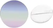 kokiya Loose Powder Container Elasticated Net Sifter Mini Compact Makeup Jar Refillable 3G Empty Cosmetic Holder Makeup Powder Case for Household, Purple
