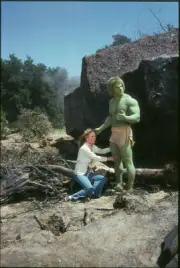 Lou Ferrigno as The Incredible Hulk Episode Prometheus aired Novem- Old Photo 1