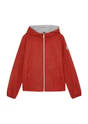 Moncler Kids New Urville Shell Jacket, Jacket, Red, Kids Jacket 12 years