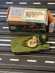 Moko Lesney Matchbox #30 Swamp Rat Military Boat Superfast/ Box NOS