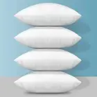Throw Pillows Inserts 18x18 Inches, Set of 4 Square Form Cushion Stuffer for ...