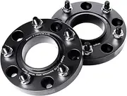Wheel Spacers For Lincoln For Nautilus 2/4Piece 5x108 CB 63.4 M14 X 1.5 Flange Plate T6-7075 Wheel Spacers Aluminum Hub Widened Adapter Wheel Spacers Adapters(2Piece 30mm-BK)