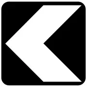 Unidirectional Hazard Marker - 450x450mm
