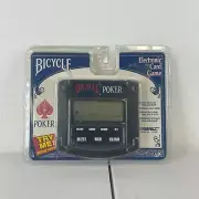 Vintage 1994 Tiger Electronics Bicycle Poker Electronic Card Game 50626750360...