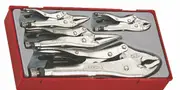 Teng TTVG05 - Power Grip Plier Set 5 Piece