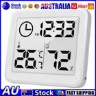 Digital Thermometer Humidity Meter Useful LCD Display for Bedroom Office AU