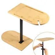 Sofa Tray Table 360 Degree Swivel Couch Side Table Height Adjustable Side△ .o