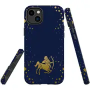For iPhone 14 Plus Case Tough Protective Cover, Sagittarius Drawing