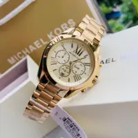 在飛比找蝦皮購物優惠-雲哥二手店MICHAEL KORS 三眼計時-石英女錶 mk