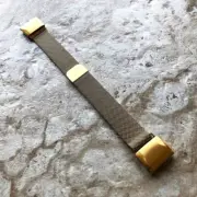 Gold Color Milanese Quick Fit Band Strap for Garmin fenix 3 HR Sapphire -A26B22