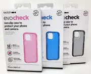 Tech21 EvoCheck Case for iPhone 12 Mini 5.4" 2020, Soft Silicone