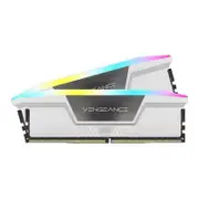 Corsair Vengeance RGB 32GB (2x16) DDR5-5600 Memory - White [CMH32GX5M2B5600C36WK]