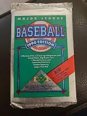 1990 Upper Deck MLB Baseball Cards Unopened Foil pack lots of HOF Free Shipping