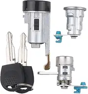 PEIKEDA Fit for Chevrolet 2010-2014 New Sail with 2PCSKey Trunk Lock Ignition Lock Left Door Lock Full Set Door Lock Cylinder