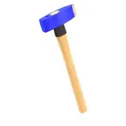 Bon Tool Mason Sledge Hammer 64 oz. 16" Wood Handle Beveled Face Steel Head Blue