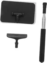BUGUUYO Retractable Rearview Mirror Wiper Set Car Window Squeegee Windshield Cleaner Brush Fit Easy Install Small Squeegee for Car Windows