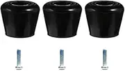 NA 3 Pcs Skates Toe Stopper with Screws Roller Skate Toe Stops Stopper Speed Skates Toe Stop Roller for Ice Skate