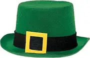 Amscan St Patrick's Day Felt Top Hat, Green