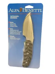 Alfa Benetti Outdoors, Skinning Fixed Blade Knife with Sheath-New
