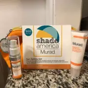 MURAD SHADE AMERICA - SUN SAFETY SET $105 VALUE