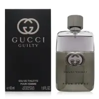 在飛比找momo購物網優惠-【GUCCI 古馳】Guilty 罪愛男性淡香水 EDT 5