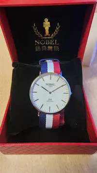 在飛比找Yahoo!奇摩拍賣優惠-全新 諾貝爾 手錶 nobel 學院風