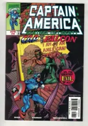 CAPTAIN AMERICA: SENTINEL OF LIBERTY #8 - UNOFFICIAL SAM WILSON APP. - 1999