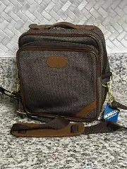 Monsoon Brown Messenger Shoulder Bag Purse 10”x9”x5”