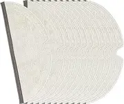 12pcs Mop Pads, Floor Cleaning Mop Pads，Compatible for Roborock Q7 Max、Q7 Max+、Q7 Max Plus、S6、S6 Max、S6 Maxv、S5、S50、S51 Vacuum Cleaner Accessories for Robotic Vacuum Cleaners