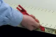 Gondola Shelf Channel Ticket Scraper Remover Label Strip & Fastener Tool- Dual