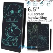 6.5" Full Screen LCD Writing Tablet Electronic Drawing Board & Pen For Kid Adult