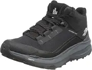 [THE NORTH FACE] Women's Vectiv Exploris 2 Mid Futurelight Hiking Boots, TNF Black/Vanadis Grey, 7.5 US