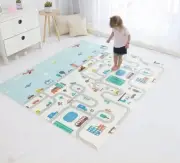 Baby Play Mat & Gym Mat Large XPE Foam Kids Playmat Soft Waterproof Padded Floor