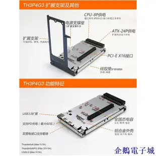 企鵝電子城Thunderbolt GPU Dock雷電3/4顯卡擴展塢筆電外接外置顯卡 IUS6