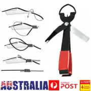 Fish Line Quick Knot Tying Tool Fish Clipper Trimmer Stainless Steel Nipper