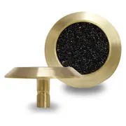 Tactile Indicator Stud - Brass/Black Carb