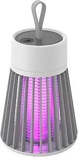 BG-002 Electronic Bug Zapper Household Portable Mosquito Killer Lamp Insect Killer Trap with LED-UV 368nm for Flys Pests Gnats 2000mAh Mosquito Light with on